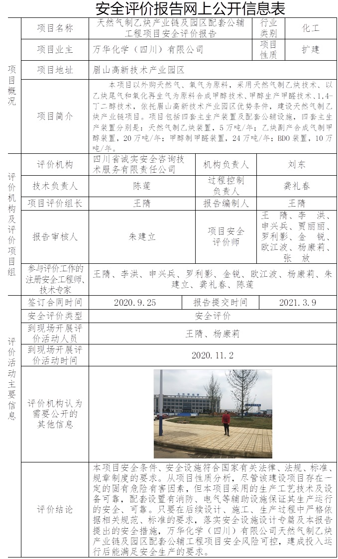 万华化学（四川）有限公司天然气制乙炔产业链及园区配套公辅工程项目安全评价.jpg