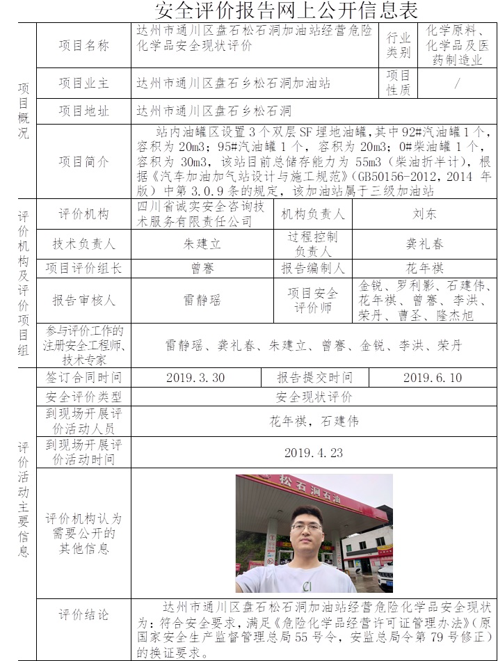 达州市通川区盘石松石洞加油站经营危险化学品安全现状评价.jpg