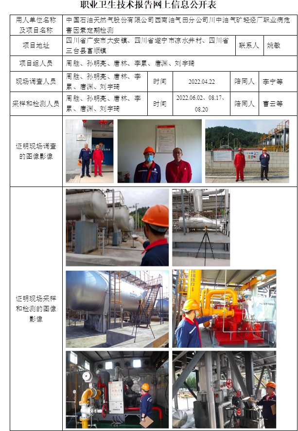 中国石油天然气股份有限公司西南油气田分公司川中油气矿轻烃厂职业病危害因素定期检测.jpg