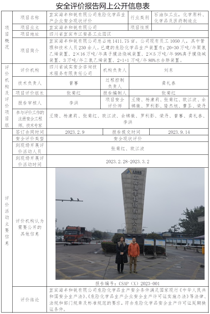 CSAP（X）2023-001 宜宾海丰和锐有限公司危险化学品生产企业安全现状评价.jpg