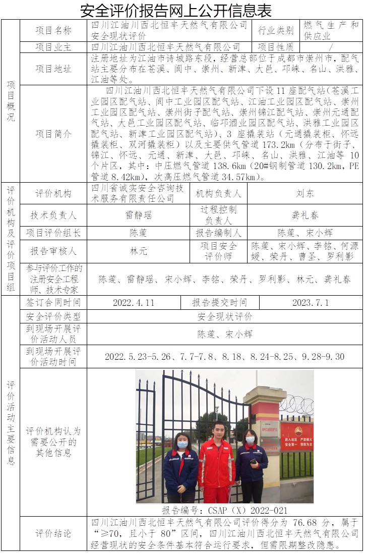 CSAP（X）2022-021 四川江油川西北恒丰天然气有限公司安全现状评价.jpg