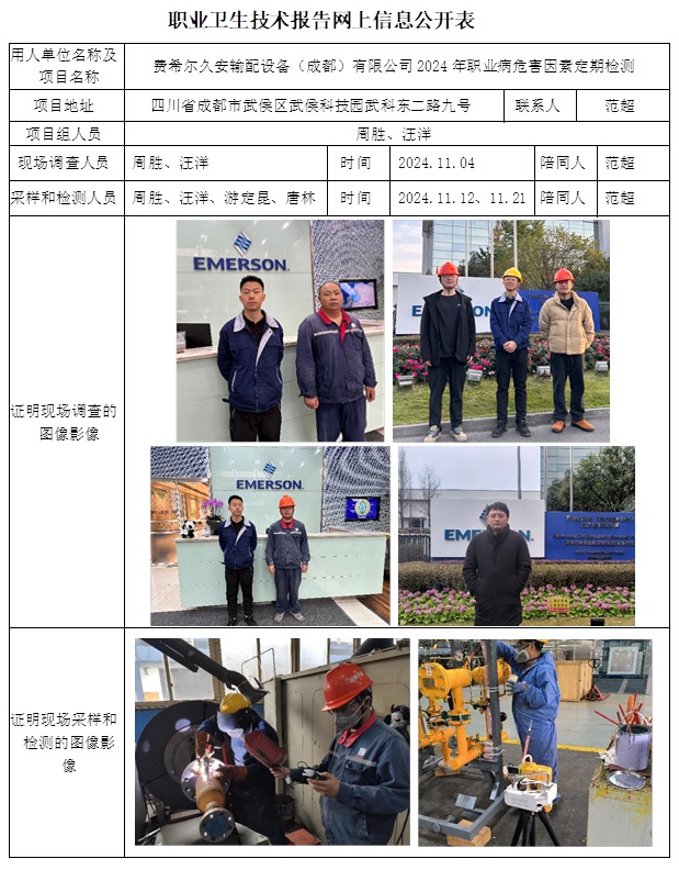 CSZJ（D）2024-133 费希尔久安输配设备（成都）有限公司职业卫生技术报告（1月中旬）.jpg