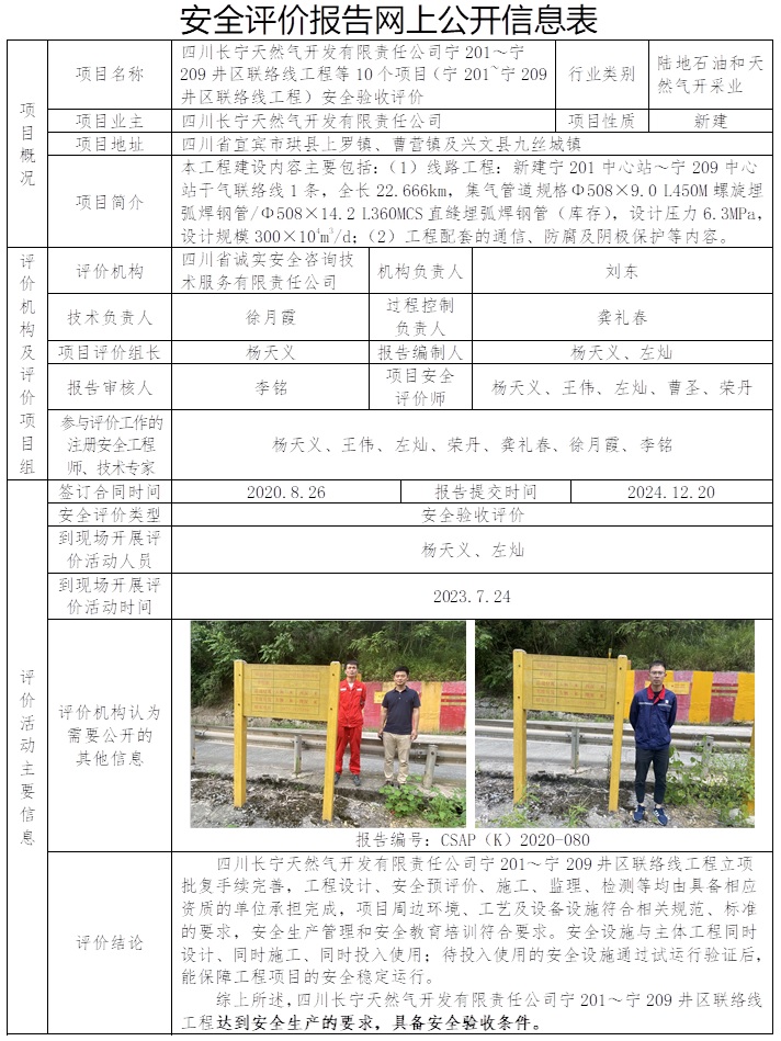 CSAP（K）2020-080 四川长宁天然气开发有限责任公司宁201～宁209井区联络线工程等10个项目（宁201~宁209井区联络线工程）安全验收评价.jpg