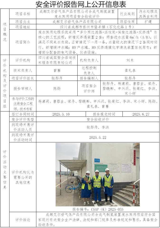 CSAP（K）2025-035 成都艾尔普气体产品有限公司制氢废水回用项目-验收.jpg