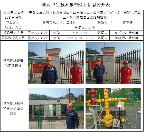 2025.09.24出版  CSZJ(D)2025-013.3中国石油天然气股份有限公司西南油气田分公司重庆气矿永川采输气作业 公示信息.jpg