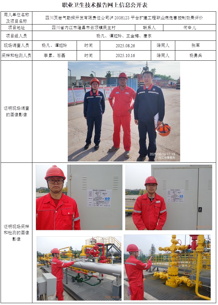 2025.12.30+CSZP(K)2025-049+四川页岩气勘探开发有限责任公司泸203H123平台扩建工程职业病危害控制效果评价网上公开信息表.jpg